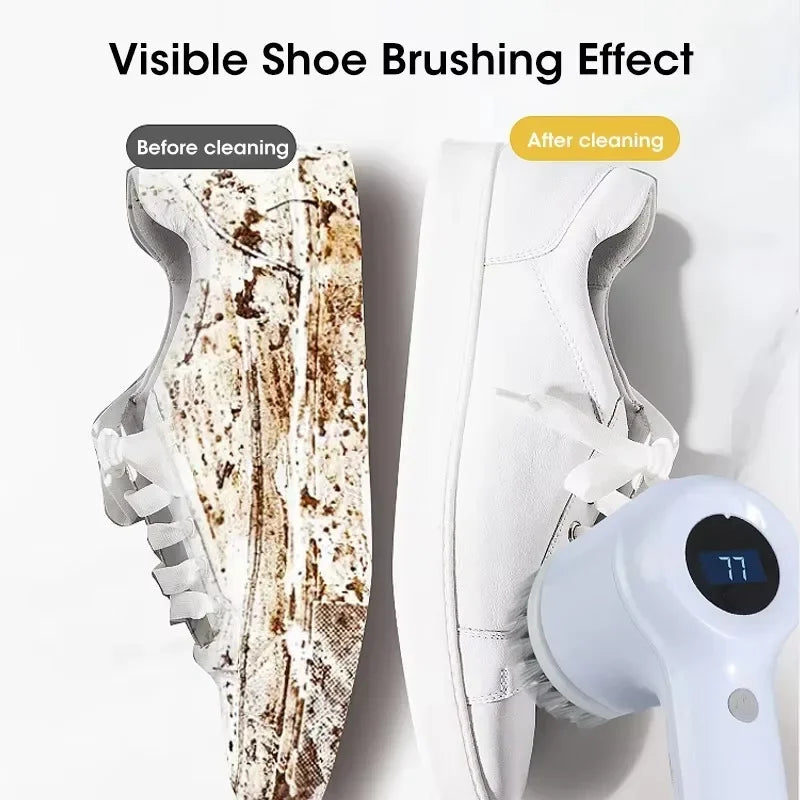 5-in-1 Cordless Electric Spin Scrubber for Deep Cleaning