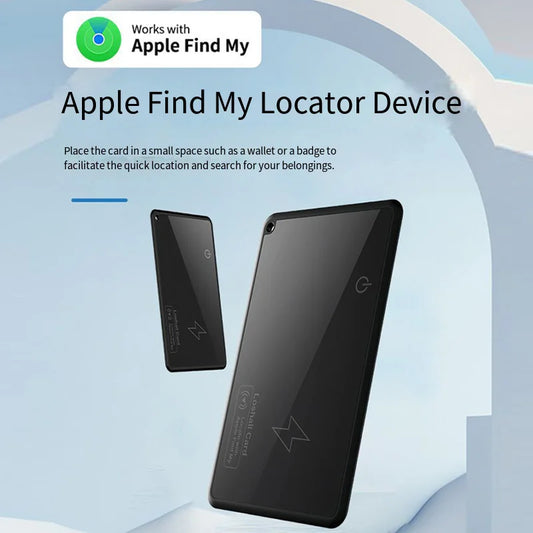 Slim Wallet Tracker Card with GPS & Find My for iPhone