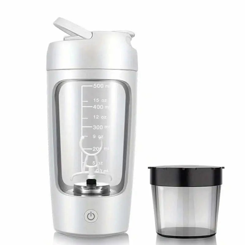 500ml Electric Protein Shaker – Automatic Mixer for Gym & Outdoors